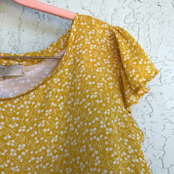 🦄Loft Plus Yellow Top - Picture 7 of 7